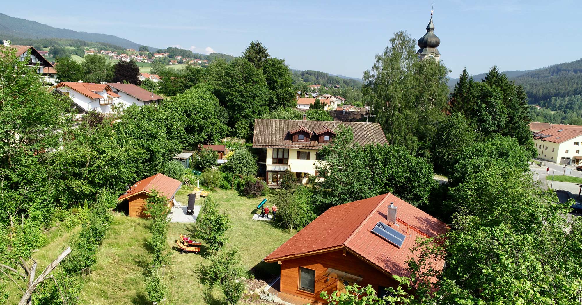 Pension mit Ferienwohnungen in Drachselsried im Bayerischen Wald